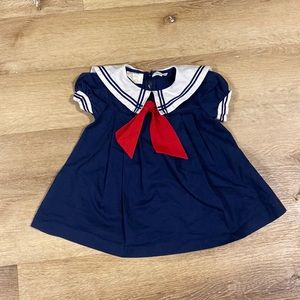 Vintage Little Bitty baby sailor dress